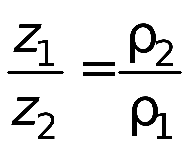 Формула для вычисления давления жидкости на стенки сосуда